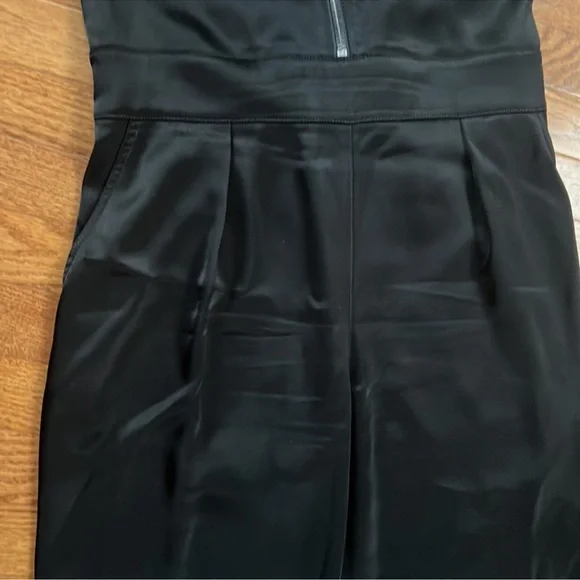 Burberry Black Sleeveless Jumpsuit High Neck